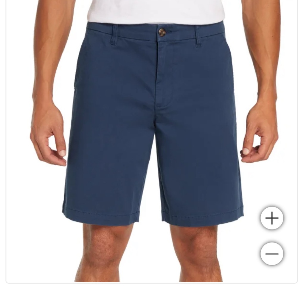 Gap Men's Front Flat Short Blue EUC